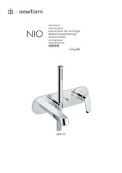 newform NIO 68971E Instructions De Montage