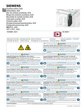 Siemens 3VA9988-0AA1 Serie Notice D'utilisation