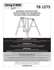 Swing-N-Slide TB 1275 Instructions D'assemblage
