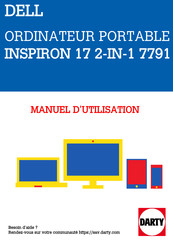 Dell INSPIRON 17 2-IN-1 7791 Manuel D'utilisation