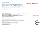 Dell P175G001 Démarrage Rapide