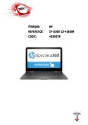 HP 4259378 Manuel De L'utilisateur