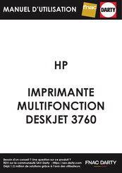 HP DeskJet 3760 tout-en-un Mode D'emploi
