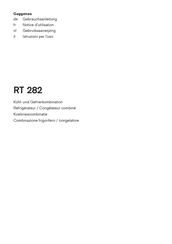 Gaggenau RT 282 Notice D'utilisation