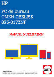 HP OMEN OBELISK 875-0173NF Manuel De L'utilisateur