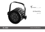 thomann STAIRVILLE UV-Shot 8 Pro Notice D'utilisation