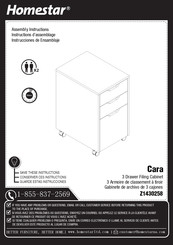 HomeSTAR Cara Z1430258 Instructions D'assemblage