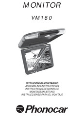 Phonocar VM180 Instructions De Montage