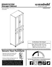 Systembuild Evolution 8964015COM Livret D'instructions