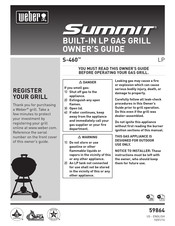 Weber SUMMIT S-460 LP Guide Pour L'installation