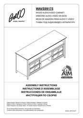 Bell'O WAVS99175 Instructions D'assemblage