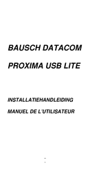 Bausch Datacom Proxima USB Lite Manuel D'installation