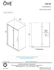 OVE LEA-GP48 Mode D'emploi