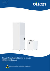 Oilon CUBE 10 EasyAce Manuel D'installation Et De Mise En Service