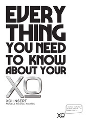Xo XOI21SC Tout Sur L'utilisation Et L'entretien