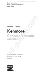 Kenmore 116.23156C Guide D'utilisation Et D'entretien