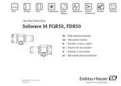 Endress+Hauser Soliwave M FQR50 Mode D'emploi
