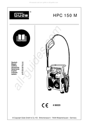 Güde HPC 210 M Mode D'emploi