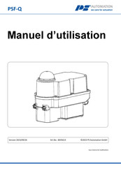 PS Automation 8035614 Manuel D'utilisation