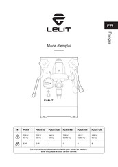 Lelit PL62X Mode D'emploi
