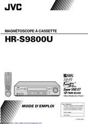 Jvc HR-S9800U Mode D'emploi