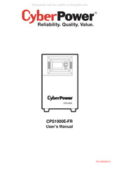 CyberPower CPS1000E-FR Mode D'emploi