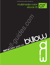 Billow E2TX Mode D'emploi