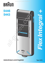 Braun Flex Integral+ 5446 Mode D'emploi