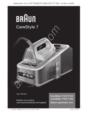Braun CareStyle 7144 CareStyle 7155 Mode D'emploi