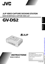 JVC GV-DS2 Mode D'emploi