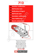 Facom NU-712/1200 Notice D'instructions