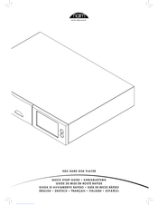 NAIM HDX HARD DISK PLAYER Guide De Mise En Route Rapide