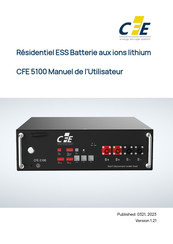 CFE 5100 Manuel De L'utilisateur