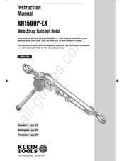 Klein Tools KN1500P-EX Manuel D'instructions