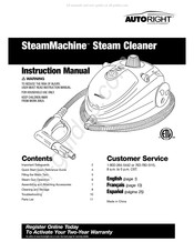 autoright SteamMachine Manuel D'instructions