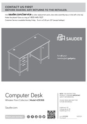 Sauder 429366 Instructions De Montage