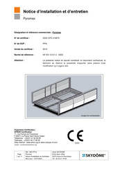 SKYDOME NIE-075-6 Notice D'installation Et D'entretien