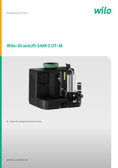 Wilo DrainLift SANI CUT-M Notice De Montage Et De Mise En Service