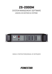 FONESTAR ZS-2000M Manuel D'instructions