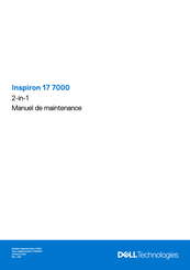 Dell Inspiron 17 7000 Série Manuel De Maintenance