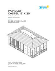 Trevi PAVILLON CASTEL 12X20 Guide D'assemblage