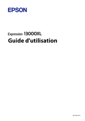 Epson Expression 13000XL Guide D'utilisation