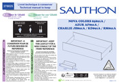 Sauthon NOVA COLORS 85891A Instructions De Montage