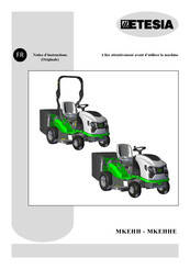Etesia MKEHH Notice D'instructions