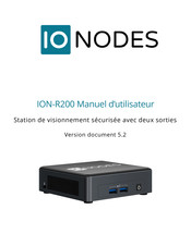 IONODES ION-R200 Manuel D'utilisateur