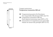 Endress+Hauser OTMT127 Instructions