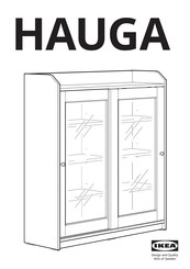 IKEA HAUGA Instructions D'installation