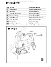 Maktec MT431 Manuel D'instructions
