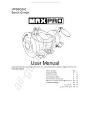 MaxPro MPBBG200 Mode D'emploi