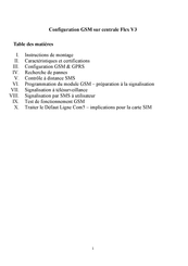 GSM Flex V3 Mode D'emploi